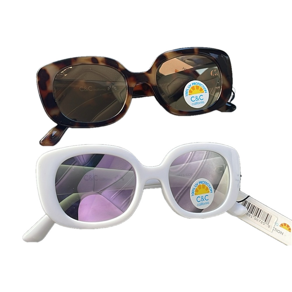 New set/2 C& C California sunglasses